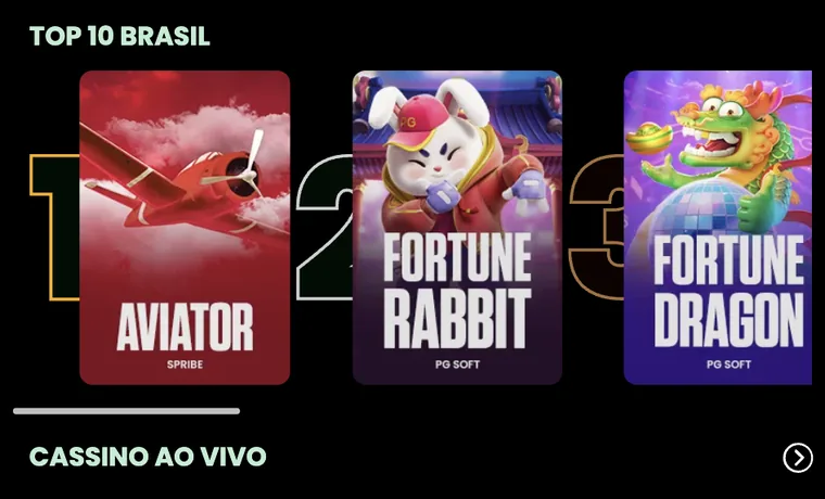 Página inicial da SeuBet após o depósito